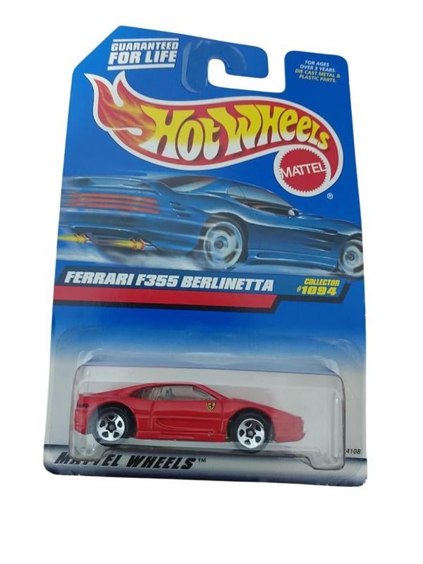 Hot Wheels Mainline Ferrari F355 Berlinetta - Carrinhos de